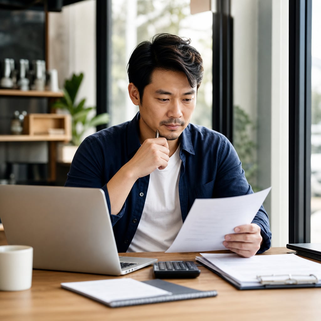 企業主個人信貸 vs 企業貸款:週轉金該怎麼借才划算?(示意圖)
